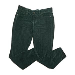 Torrid Bombshell Skinny Corduroy Pants Dark Green Sz 18